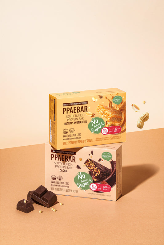 PPAEBAR Soft Crunch Protein Bar (Box of 9)